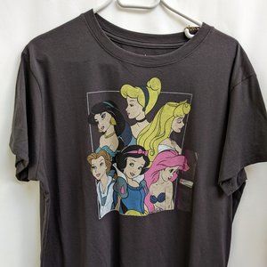 Disney Princess Dark Grey Shirt 2XL